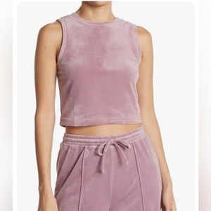 ABOUND Velour sleeveless Tank . NWT .